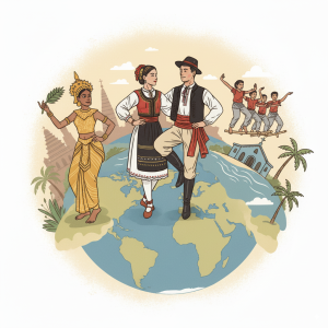 A táncok világa, a világ táncai – Kalotaszegtől, Sri Lankán át a Fülöp-szigetekig